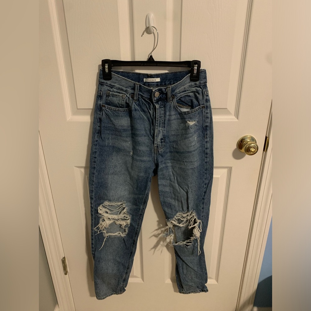 Size 26 Ultra high rise slim jeans from PacSun